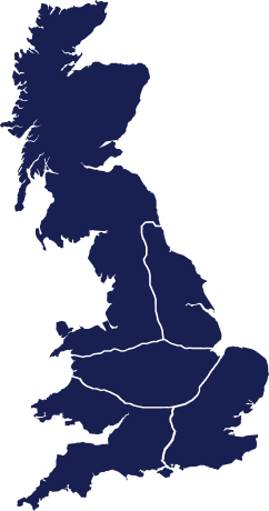 Map of the UK